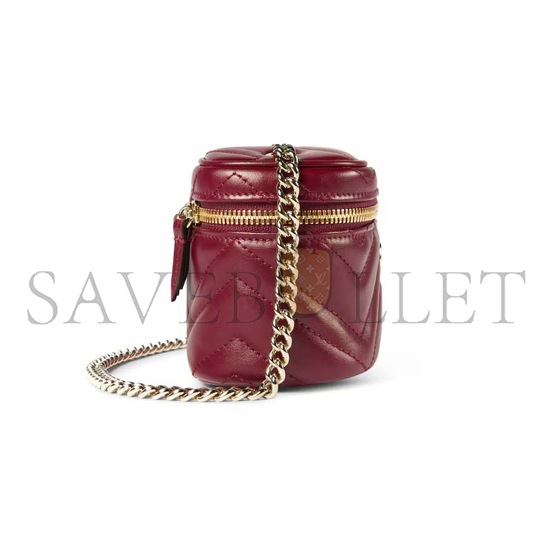 GUCCI GG MARMONT NANO VANITY BAG 837455 (15*8.5*8cm) GUCCI GG MARMONT NANO VANITY BAG 837455 (15*8.5*8cm)